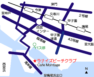 西宮市　地図 