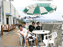 休憩スペース写真